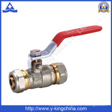 Forged Brass Ball Valve Compression End (YD-1039)
